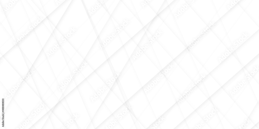 Poster abstract background with white paper texture design modern and geometric design. with geometric shap