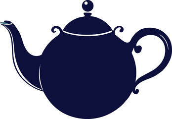 teapot isolated on white background