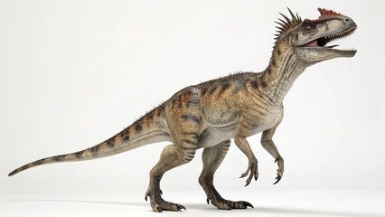 Fototapeta premium Cryolophosaurus on studio background