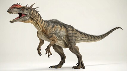 Fototapeta premium Cryolophosaurus on studio background