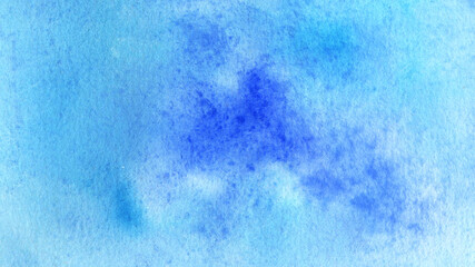 Watercolor artwork showcasing soft blue tones and subtle texture in an abstract style