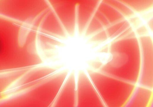 Radiant Energy Great Solar Flash Explosion Animation. Spiritual Light Burst for Awakening, Ascension and Chakra Activation