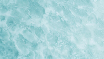 Obraz premium Smooth aquatic turquoise marble texture displaying elegant fluid swirls and natural stone aesthetics