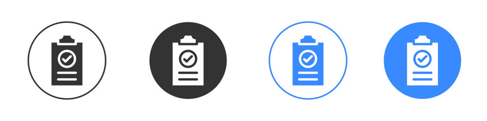 Result icon editable flat vector illustration concept.