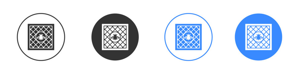 Mosquito net icon editable flat vector illustration concept.