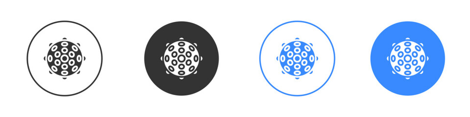 Massage ball icon editable flat vector illustration concept.