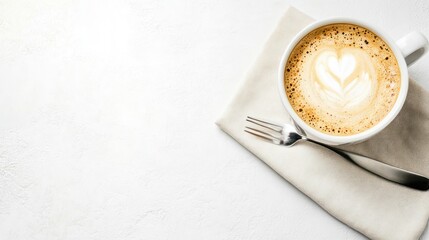 Aromatic Latte Art: A Cup of Coffee Perfection
