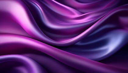 Obraz premium Purple Silk Draped Abstract Background