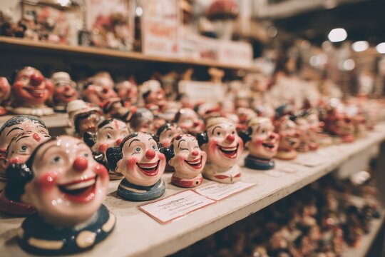 The Ekka in Brisbane, Australia, features carnival clowns as part of its festivities