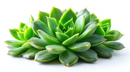 Fototapeta premium Lush Green Echeveria Succulent Plant