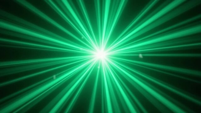 Emerald Burst A High-Velocity Journey Through a Prism of Light