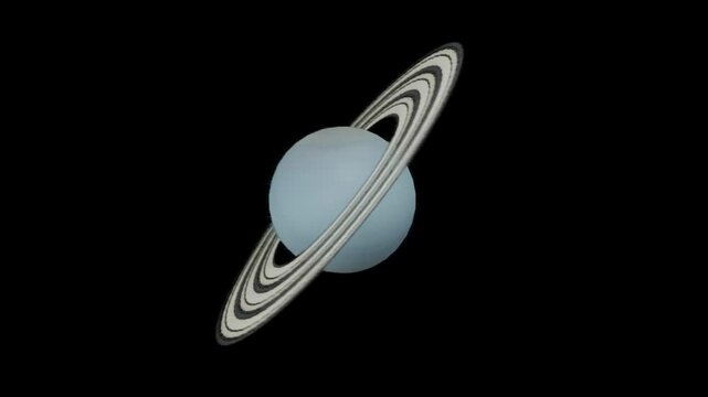 uranus planet 360 animation