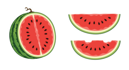 Fruit flat vector