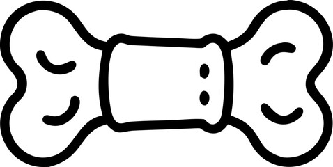 Dog Treat Icon on a white background
