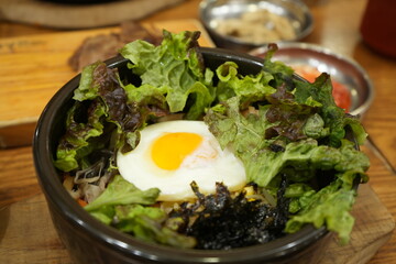 Korean Food, Bibimbap - 韓国料理 ソウル ビビンパ