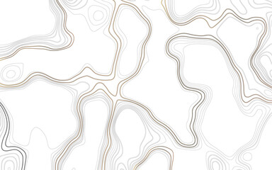 Abstract wavy lines wallpaper. Abstract wavy background. Wave background. Topographic map background. Topographic contour map background.