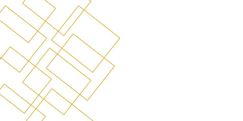 Abstract modern golden gradient square shape stroke like floor tiles, geometric lines pattern 3d vector illustrator background design used as wallpaper, business card, banner, poster, flyer etc.
