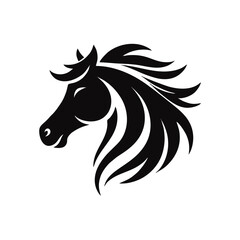 horse head vector