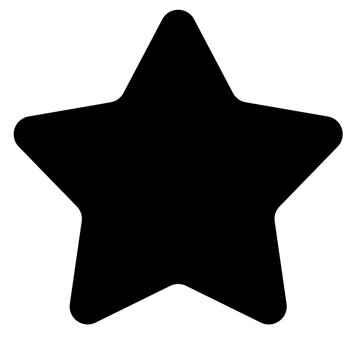 rounded star