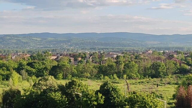 Fruska Gora mountian in Serbia