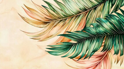Vibrant pastel colors with a luxurious feel.