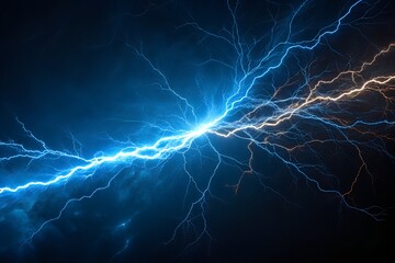 Abstract Techno Energy Surge Featuring An Intense