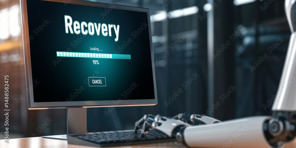 Poster data backup restoration recovery restore data from cloud storage brisk and provide planned network r