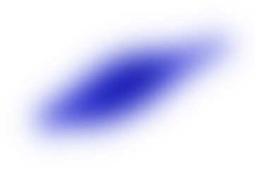 Abstract Blob Shape With Blue Misty Gradients
