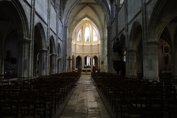 L'&eacute;glise Saint-Pierre, &eacute;glise de style gothique flamboyant, ville de Dreux, d&eacute;partement de l'Eure et Loir, France
