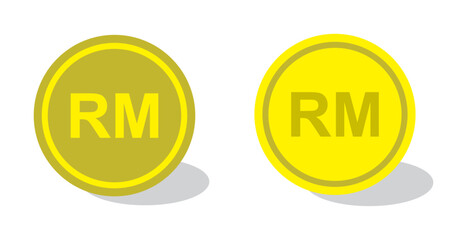 currency coin icon. Coin symbol collection. Coin symbol
