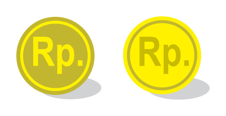 currency coin icon. Coin symbol collection. Coin symbol