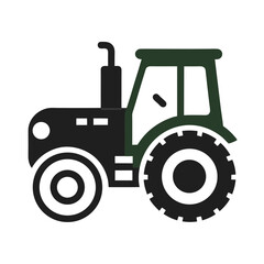 Tractor Icon Vector Illustration ? Cartoon, Clipart, and Line Art Design for Printable Graphics.eps