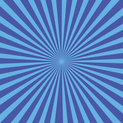 Blue comic star burst textured background