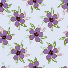 seamless floral background