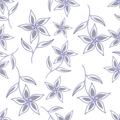 Obraz premium seamless floral pattern