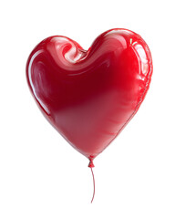 3D balloon in heart shape