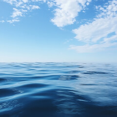 Fototapeta premium Beach shore marked by clear sea ripple high resolution picture