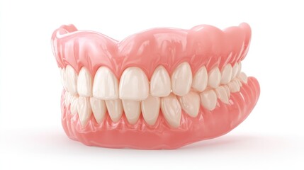 Obraz premium Full denture, realistic 3D model