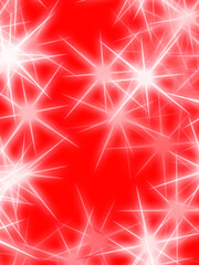 red star background