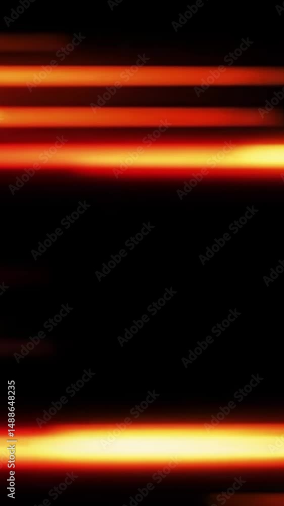 Poster abstract orange light streaks background motion graphic animation visual effect design element