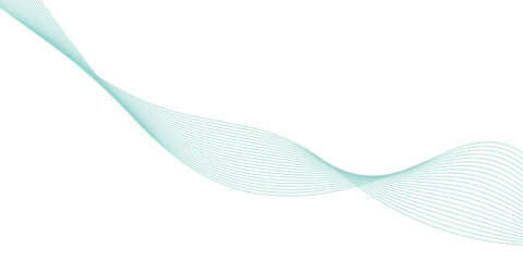 Abstract wave line. Digital frequency equalizer. digital Stylized line art background. Vector illustration.	