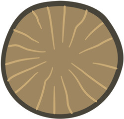 nutmeg seed cut