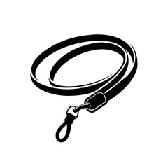 Realistic Steel Chain Illustration – Minimal Vector Art

