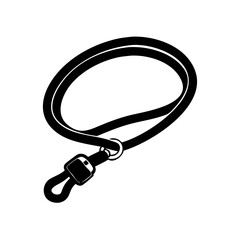 Realistic Steel Chain Illustration – Minimal Vector Art

