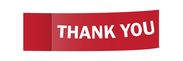 thank you message abstract vector illustration