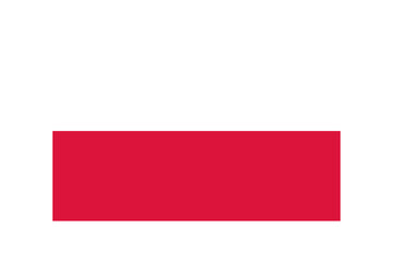 Flag of Poland vector