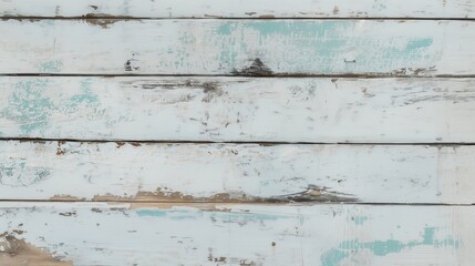 Naklejka premium Rustic wooden light blue desktop background 