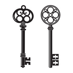 Obraz premium set of old keys