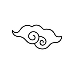 Mega mendung traditional pattern