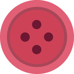 shirt buttons icon vector on white background